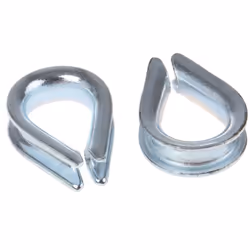 Matériau = Acier Finition = Galvanisé Diamètre de câble = 3mm RS Pro 20