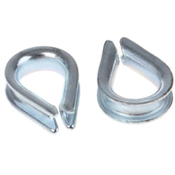 Cosses-Coeur en Acier, pour câble diamètre 3mm ( Prix pour Paquet de 10 )