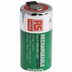 Taille = SC Tension nominale = 1.2V Capacité = 2.6Ah Chimie = NiMH Type de terminaison = Cosses Ne pas connecter les accumula ...