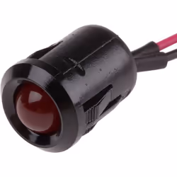 Tension nominale = 2V c.c. Couleur du flux lumineux = Rouge Taille de l'orifice de fixation = 12mm Type de lampe = LED Type d ...