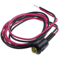 Voyant LED lumineux Jaune RS PRO, dia. 8mm, 2V c.c. ( Prix pour 1 )