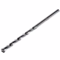 Type d'embout = Foret de maçonnerie Matériau = Pointe au carbure Longueur hors tout = 150 mm Roulé forgé. Dent roulée ; point ...