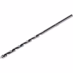 Type d'embout = Foret de maçonnerie Matériau = Pointe au carbure Longueur hors tout = 150 mm Roulé forgé. Dent roulée ; point ...