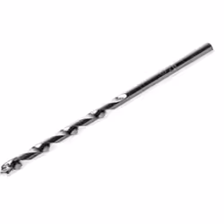 Type d'embout = Foret de maçonnerie Matériau = Pointe au carbure Longueur hors tout = 85 mm Roulé forgé. Dent roulée ; pointe ...