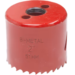 Type d'embout = Scie cloche Arbre inclus = Non Matériau = HSS Profondeur de coupe = 32mm Nombre de pièces = 1 Type = Scie clo ...
