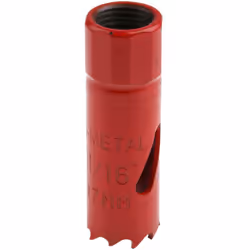 Type d'embout = Scie cloche Arbre inclus = Non Matériau = HSS Profondeur de coupe = 32mm Nombre de pièces = 1 Type = Scie clo ...
