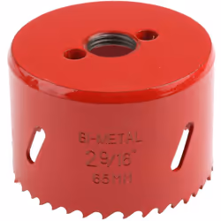 Type d'embout = Scie cloche Arbre inclus = Non Matériau = HSS Profondeur de coupe = 32mm Nombre de pièces = 1 Type = Scie clo ...