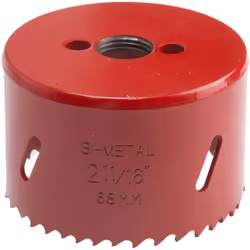 Type d'embout = Scie cloche Arbre inclus = Non Matériau = HSS Profondeur de coupe = 32mm Nombre de pièces = 1 Type = Scie clo ...