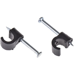 Rs Pro - Clip serre-câbles à clouer, ø max 6mm en Polypropylène ( Prix pour Boîte de 100 )