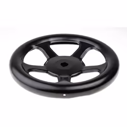 Type de manipulateur = Sans Rayon = Oui Diamètre roue = 250mm Diamètre du trou de montage = 17mm Profondeur trou de montage = ...