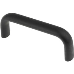 Poignée en Aluminium Rs Pro entraxe 128mm, 141mm x 51 mm x 20mm, filetage M6 Fixations invisibles ( Prix pour Paquet de 2 )