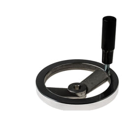 Rs Pro - Volant de manœuvre Rotative 160mm, 14mm ø de montage en Aluminium moulé ( Prix pour 1 )