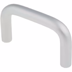 Matériau = Aluminium Longueur = 60mm Hauteur = 34 mm Largeur = 8mm Entraxes = 52mm Couleur = Argent Poignée aluminium. Poigné ...