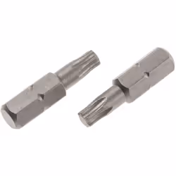 type de tête = Torx Type = Embout de vissage Taille = T25 Matériau = Acier chrome vanadium Longueur hors tout = 25 mm Embouts ...