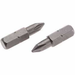type de tête = Phillips Type = Embout de vissage Taille = PH1 Matériau = Acier chrome vanadium Embouts à six pans 25 mm. Embo ...