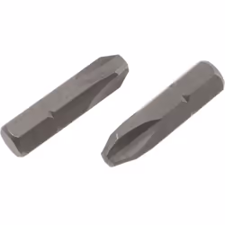 type de tête = Phillips Type = Embout de vissage Taille = PH3 Matériau = Acier chrome vanadium Embouts à six pans 25 mm. Embo ...
