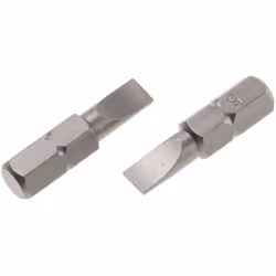 type de tête = Fendu Type = Embout de vissage Taille = SL5 Matériau = Acier chrome vanadium Embouts à six pans 25 mm. Embouts ...