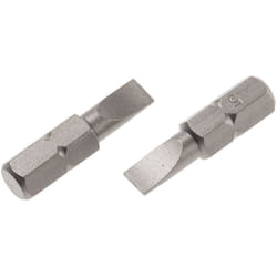Embout de vissage Rs Pro Fendu, SL5, Acier chrome vanadium ( Prix pour Lot de 5 )