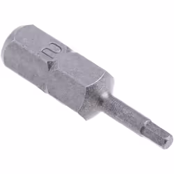 type de tête = Hexagonal Type = Embout de vissage Taille = Hex 2 Matériau = Acier chrome vanadium Embouts à six pans 25 mm. E ...