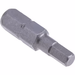 type de tête = Hexagonal Type = Embout de vissage Taille = Six pans 4 Matériau = Acier chrome vanadium Embouts à six pans 25  ...
