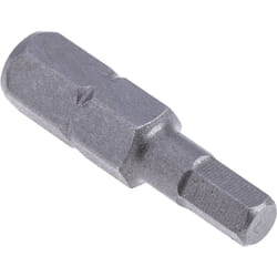 Embout de vissage RS PRO Hexagonal, Six pans 4, Acier chrome vanadium ( Prix pour Lot de 5 )