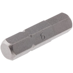 Embout de vissage Rs Pro Hexagonal, Six pans 6, Acier chrome vanadium ( Prix pour Lot de 5 )