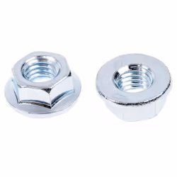 Taille de filetage = M5 Hauteur hors tout = 5mm Diamètre de la bride = 11.8mm Matériau = Acier Finition = Galvanisé brillant  ...