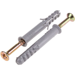 Rs Pro - Chevilles à frapper Nylon, diamètre des trous de fixation 8mm, longueur 60mm ( Prix pour Boîte de 20 )