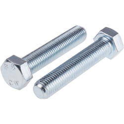 Rs Pro - Vis à tête hexagonale, Acier Passivé, zinc, M16 x 80mm ( Prix pour Sachet de 10 )