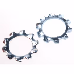 Pour taille de vis/boulon = M12 Type de rondelle = Dents externes Diamètre intérieur = 13mm Diamètre extérieur = 20.5mm Matér ...