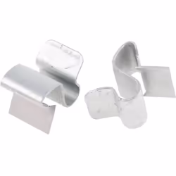 Epaisseur de la bride = 4 ? 7 mm Matériau = Acier Diamètre de câble maximum = 7mm Diamètre de câble minimum = 6mm Epaisseur m ...