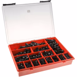Nombre de pièces = 426 Type de vis / boulon = Vis Forme de tête = Six pans creux Type d'entrainement = Six pans creux Longueu ...