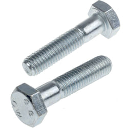 Rs Pro - Vis à tête hexagonale, Acier Passivé, zinc, M10 x 45mm ( Prix pour Boîte de 50 )