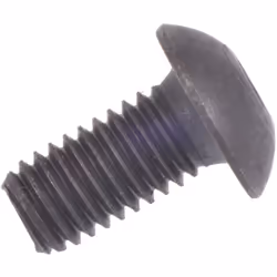 Taille de filetage = M5 Longueur = 10mm Forme de tête = Vis bombée à tête creuse hexagonale Standard DIN = ISO 7380 Matériau  ...