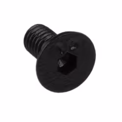 Taille de filetage = M4 Longueur = 8mm Forme de tête = Vis fraisée à tête creuse hexagonale Matériau = Acier Finition = Noir, ...