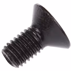 Taille de filetage = M8 Longueur = 16mm Forme de tête = Vis fraisée à tête creuse hexagonale Matériau = Acier Finition = Noir ...