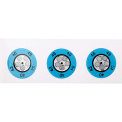 Tiquette thermosensible Rs Pro 40°C à 54°C 5 niveaux ( Prix pour Paquet de 10 )