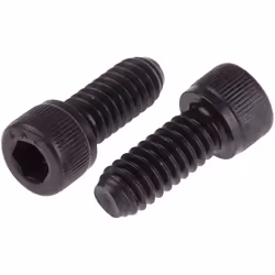 Taille de filetage = 1/4pouce Longueur = 5/8pouce Forme de tête = Six pans creux Standard DIN = BS 2470 Matériau = Acier Fini ...