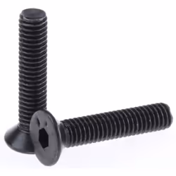 Taille de filetage = M4 Longueur = 20mm Forme de tête = Vis fraisée à tête creuse hexagonale Matériau = Acier Finition = Noir ...