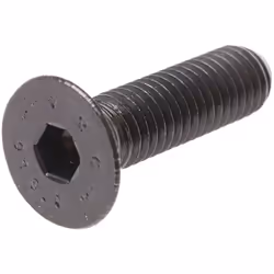 Taille de filetage = M8 Longueur = 30mm Forme de tête = Vis fraisée à tête creuse hexagonale Matériau = Acier Finition = Noir ...