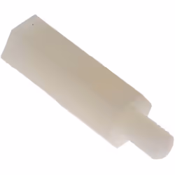 Longueur du corps = 19mm Taille de filetage = M4 x M4 Genre = Mâle / Femelle Matériau = Nylon Forme du corps = Hexagonal Long ...
