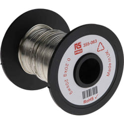 Rs Pro - Fil de cuivre 0,7 mm² 19 awg Mono conducteur diamètre 0.91mm, longueur 34.6m ( Prix pour 1 )