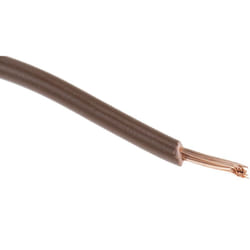 Fil électrique Rs Pro 2491X, 32 1 mm² 17 awg Non blindé, 500 v, pvc Marron, 100m ( Prix pour Bobine de 100 Mètres )