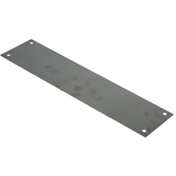 Plaque d'obturation en Acier inoxydable, fixation Vis, Dimensions 300 x 75mm ( Prix pour 1 )