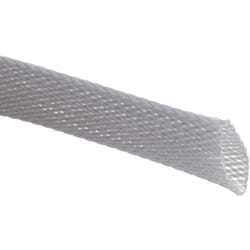 Rs Pro - Gaine Tressée 20mm Gris en pet, 5m ( Prix pour sachet de 5 Mètres )
