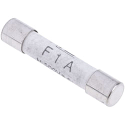 Rs Pro - Cartouche fusible 1A, 6.3 x 32mm, Type f, 500V c.a.