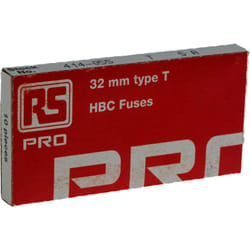 Cartouche fusible Rs Pro 5A, 6.3 x 32mm, Type t, 500V c.a.