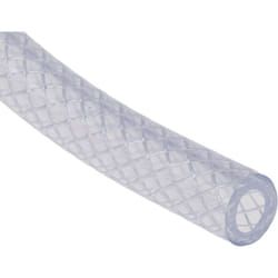 Tube flexible pvc renforcé, ø 8mmx13.5mm, 25m, pour Produit chimique, Air comprimé, Alimentation, Liquide, Eau ( Prix pour Bobine de 25 Mètres )