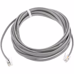 Connecteur A = RJ9 Connecteur B = RJ9 Longueur = 3m Couleur de gaine = Gris Matériau de la gaine externe = PVC Rallonge télép ...