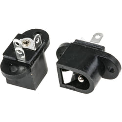 Prise d'alimentation cc, 1.0A, Montage panneau, 12,0 v, 16.1mm ( Prix pour Paquet de 10 )